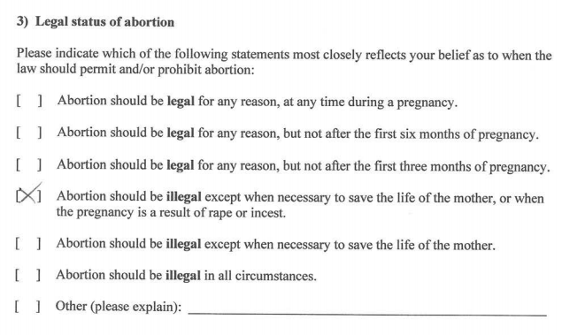 Reasons why abortion should be legal essay