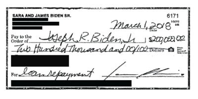 Cherry-Picking 'Influence' Payment from James to Joe Biden - FactCheck.org