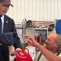 Posts Misrepresent Video of Biden with Trump Hat