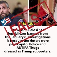 Memes Misidentify D.C. Police Officer as Jan. 6 Protester