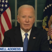 Biden’s Familiar Talking Points in Final Remarks