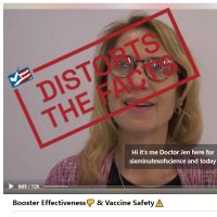 Un video en Facebook tergiversa un informe de los CDC sobre las dosis de refuerzo de la vacuna contra el COVID-19