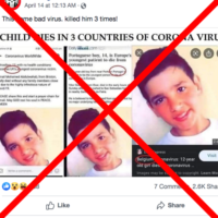 Media Didn’t Misuse Boy’s Photo in Deaths of Three COVID-19 Victims