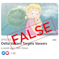 Video distorsiona consejos sobre la vacunación y la variante delta