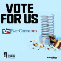 We Could Win a Webby with Your Vote