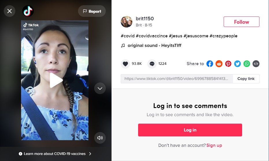 TikTok Vaccine Explainer — With Fork Hands! — Goes Viral : Goats and Soda :  NPR