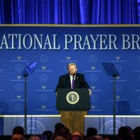 No Clear Evidence Religion Is ‘Bigger and Stronger’ in U.S., Despite Trump Claim No Clear Evidence Religion Is ‘Bigger and Stronger’ in U.S., Despite Trump Claim